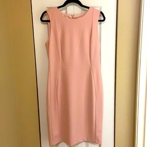 Calvin Klein soft pink dress